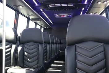 Santa Monica Minibus Interior