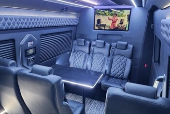 Santa Monica Sprinter Van Interior