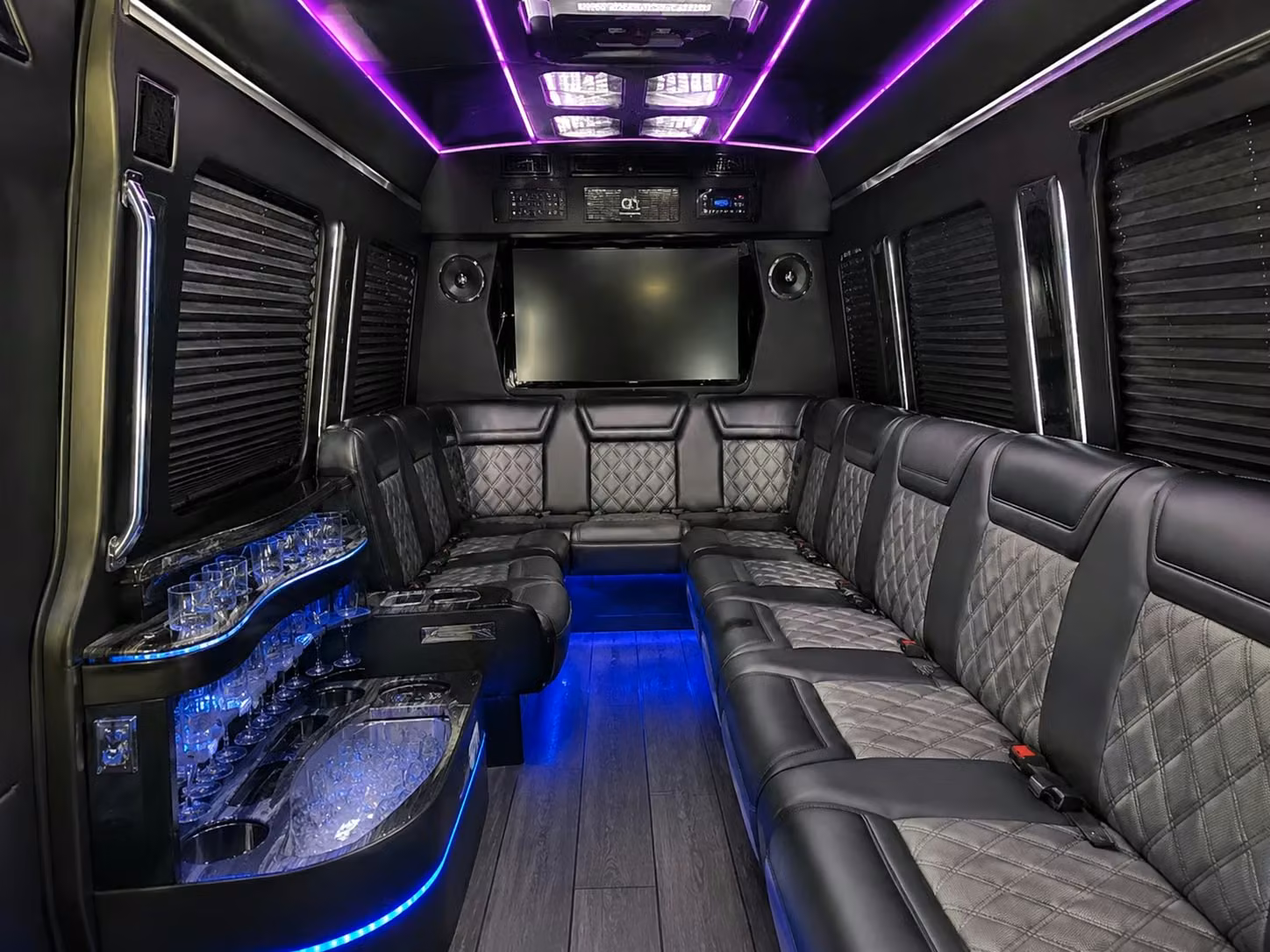 bus rental options for santa monica trips