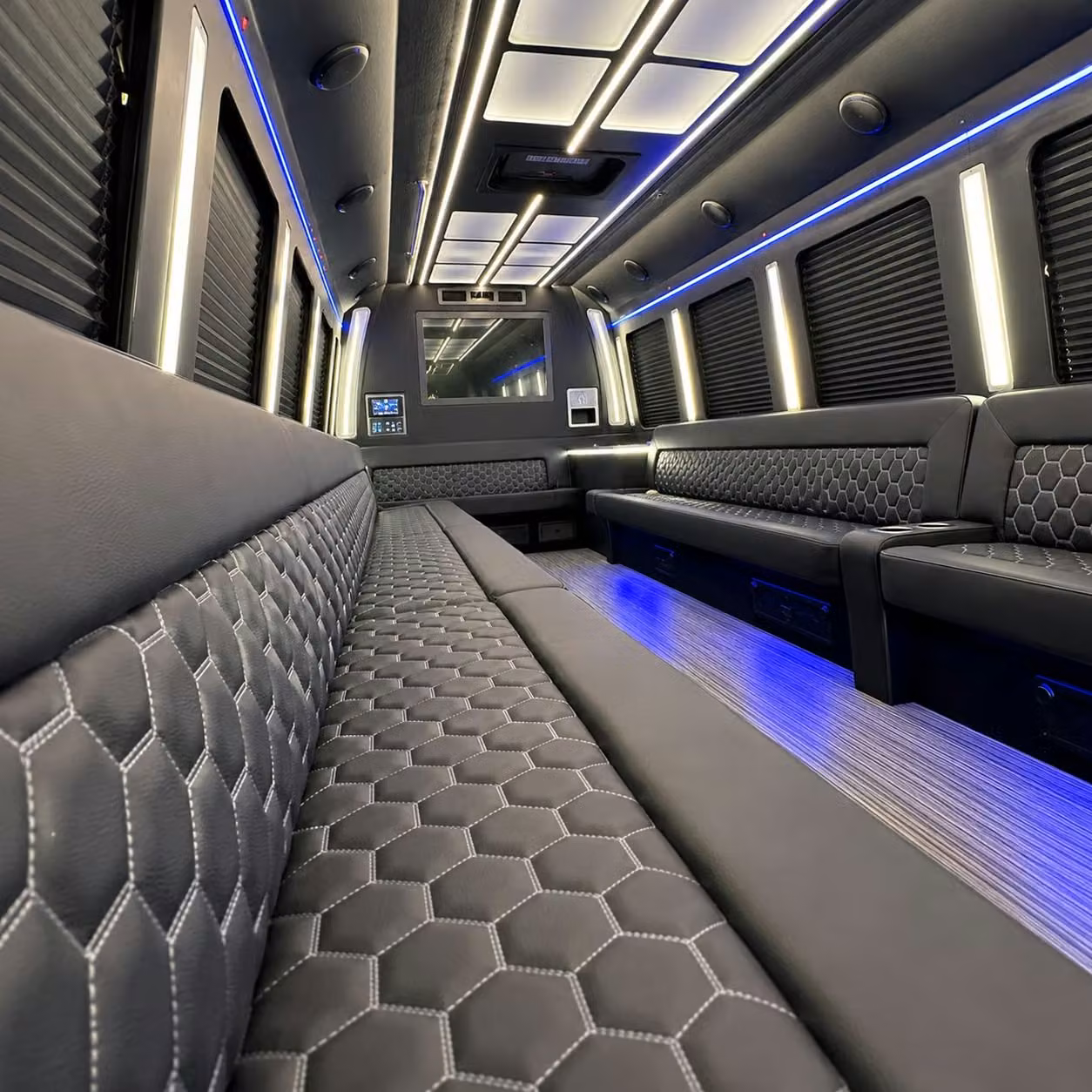 party bus interior