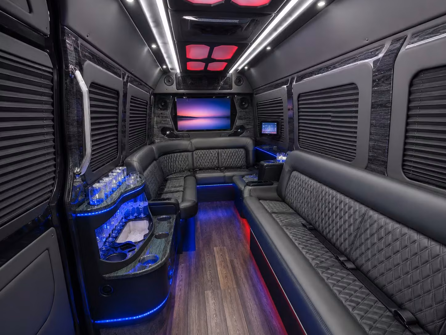 these bus types are available for santa monica government and military contracts